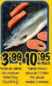 Cash Fresh Porción de salmón sin espinas oferta