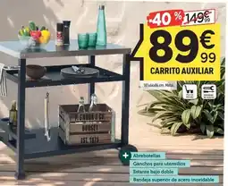 Centrakor Carrito auxiliar oferta