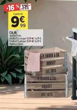 Centrakor Caja oferta