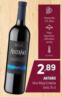 Coviran De antaño - vino rioja crianza tinto oferta