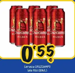 Cash Fresh Cruzcampo - cerveza oferta