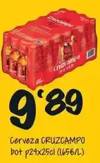 Cash Fresh Cruzcampo - cerveza oferta