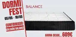 Dormitienda Colchon balance oferta