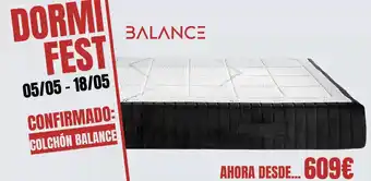 Dormitienda Colchon balance oferta