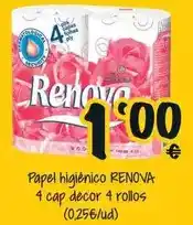 Cash Fresh Renova - papel higiénico oferta