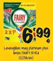 Cash Fresh Fairy - lavavajillas maq platinum plus limón oferta