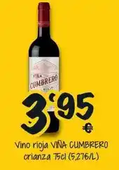 Cash Fresh Viña cumbrero - vino rioja oferta