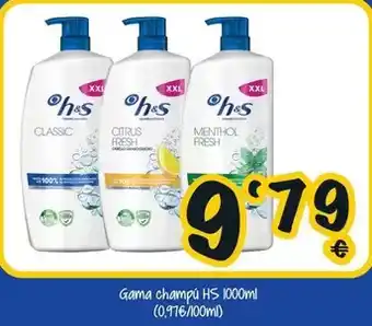 Cash Fresh H&s - gama champú hs oferta