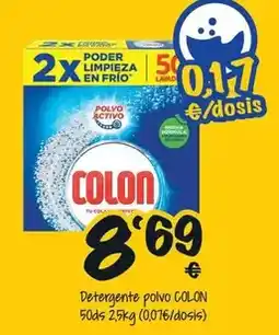 Cash Fresh Colon - detergente polvo oferta