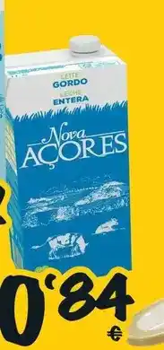Cash Fresh Nova - letrero dona açores oferta
