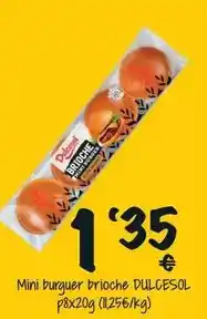 Cash Fresh Dulcesol - mini burguer brioche oferta