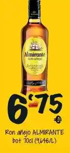 Cash Fresh Almirante - ron anejo oferta