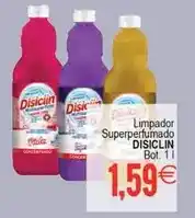 Plenus Supermercados Disiclin - limpador superperfumado oferta