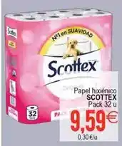 Plenus Supermercados Scottex - papel hixiénico oferta