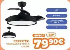 Pascual Martí Cecotec - ventilador techo 4280bk oferta