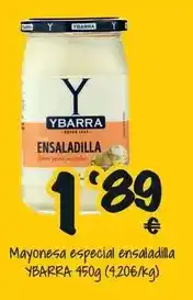 Cash Fresh Ybarra - mayonesa especial ensaladilla oferta