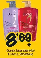 Cash Fresh Elvive - champu hidra hialuronico oferta