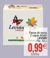 Plenus Supermercados Levian - panos de mesa oferta