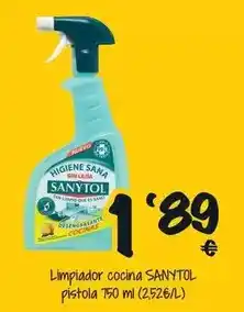 Cash Fresh Sanytol - limpiador cocina pistola oferta