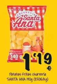 Cash Fresh Santa ana - patatas fritas churreria oferta