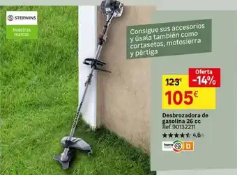 Leroy Merlin Sterwins - desbrozadora de gasolina oferta