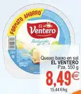 Plenus Supermercados El ventero - queixo baixo en sal oferta