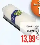 Plenus Supermercados El pastor - queixo cabra rulo oferta