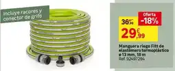 Leroy Merlin Manguera fiego fit de elastombre termoplastico oferta
