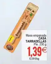 Plenus Supermercados Casa tarradellas - masa empanada oferta
