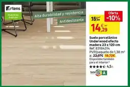 Leroy Merlin Home - suelo porcelanico underwood efecto madera oferta