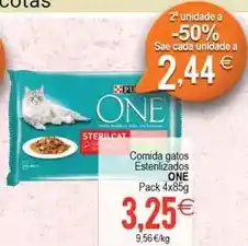 Plenus Supermercados Purina - comida gatos esterilizados one oferta
