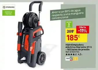Leroy Merlin Sterwins - hidrolimpiadora eléctrica stonwins st-t-5 oferta
