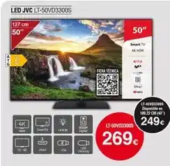 Tien 21 Jvc - led t-50vd3300s oferta