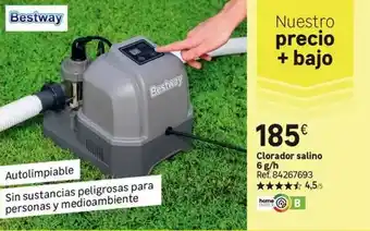Leroy Merlin Bestway - clorador salino oferta