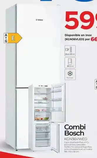 Tien 21 Bosch - combi kgn36wed oferta