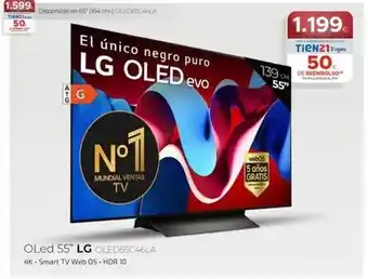 Tien 21 Lg - oled 55 oled65c46la oferta