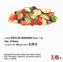 Abordo Pisto de verduras oferta