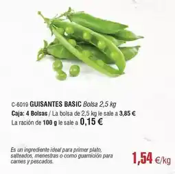 Abordo Basic - guisantes basic oferta