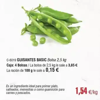 Abordo Basic - guisantes basic oferta