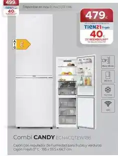 Tien 21 Candy - combi ecn4cqtex186 oferta