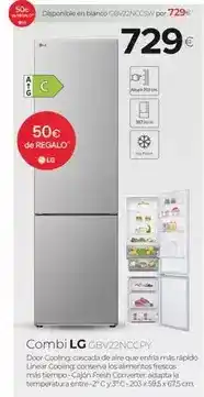 Tien 21 Lg - combi gbv22nccpy oferta