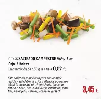 Abordo Perfecto - salteado campestre oferta