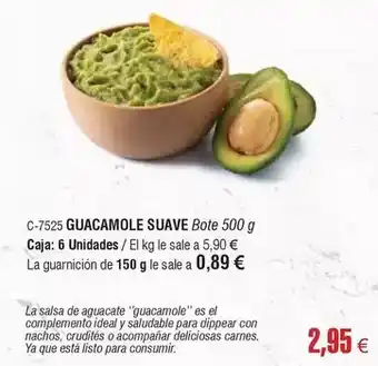 Abordo Ideal - guacamole suave oferta