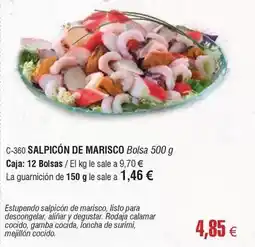 Abordo Salpicón de marisco oferta