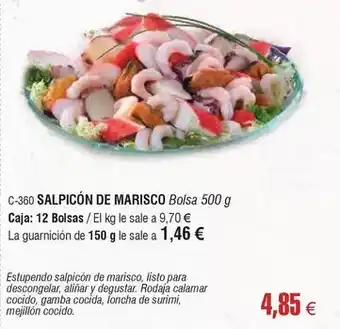 Abordo Salpicón de marisco oferta