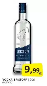 Supermercados MAS Eristoff - vodka oferta