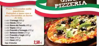 Abordo Campofrío - pizzas artesanales estilo napolitano oferta