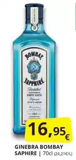 Supermercados MAS Bombay sapphire - ginebra oferta