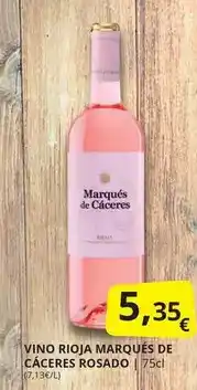 Supermercados MAS Marqués de cáceres - vino rioja marqués de câceres rosado oferta