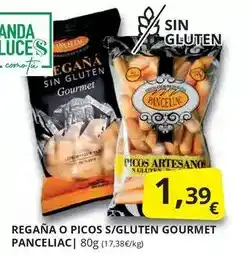Supermercados MAS Anda - regana o picos s/gluten gourmet oferta